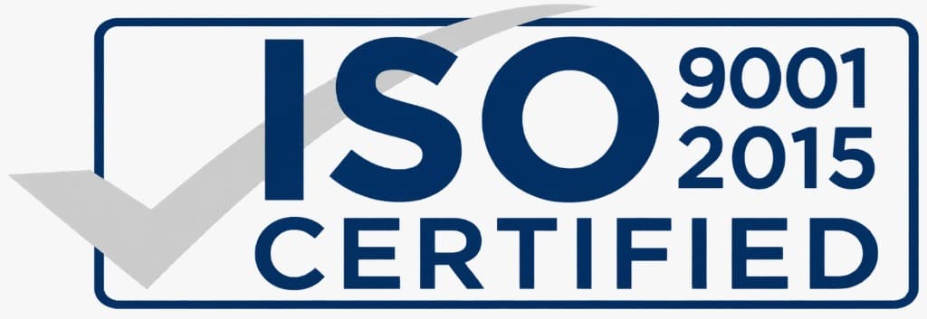 ISO 9001:2015 Certified Badge